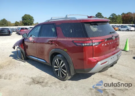 2025 Nissan Pathfinder Platinum из США, поврежденный, VIN 5N1DR3DG8SC286628